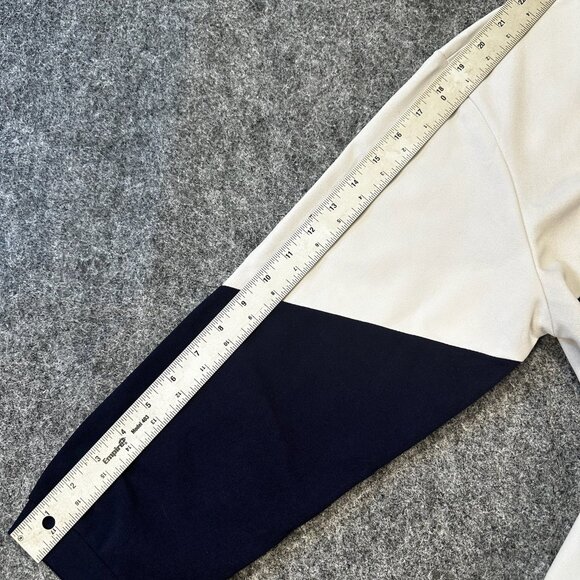 SHEIN Womens Pullover Top 1X Colorblock Stretch Crew Neck Long Sleeve Fit - Picture 6 of 13